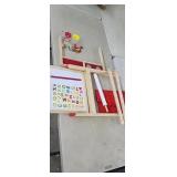3 in 1 Art Easel, (Chalkboard, Magnetic Dry Erase