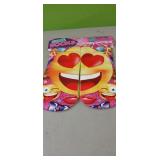 (2) New..Ladies 6-10  Emoji  Socks
