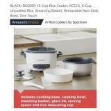 BLACK+DECKER 16-Cup Rice Cooker*appears