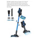 Cordless Vacuum Cleaner, Blue*used, tested &