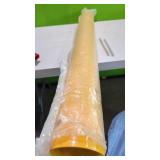 New 46" Pour in Place Steel Bollard Post, 4-1/2"