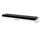 New  Mission Floating Wall Shelf, 59 7/8" Length,