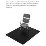 60" x 46" Chair Mat for Hardwood Floor,