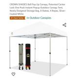 NEW 8x8 Pop Up Canopy, White