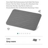 Stone Bath Mat Diatomaceous Earth Bath Mat Stone