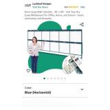 Extra Large Wall Calendar - 36" x 96" - Full Year