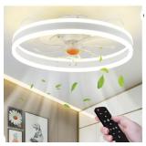 New Ceiling Fans with Lights and Remote - Low