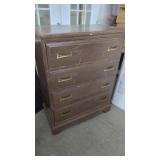 4 Drawer Chest of Drawers Solid Wood. Used Great