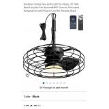 Outdoor Ceiling Fans with Light for Patios, 20