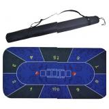 New Poker Table Top 70 x 35 Inch, Texas Hold