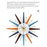 27.5" Starburst Modern Wall Clock*appears