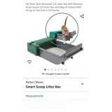 Pet Zone Semi Automatic Cat Litter Box Self