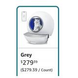 Automatic Cat Litter Box w/ Lights*used,