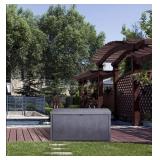 New 113 Gallon Resin Deck Box-Organization and