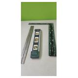 RULER, SQUARE & LEVEL