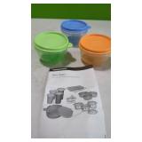 New Tupperware Baby Stages Bowl Set