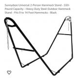 NEW Universal 2-Person Hammock Stand Only, Fits