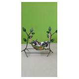 Solar Cat on Hammock  14" wide x 11" high