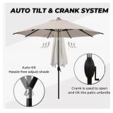 Abba Patio Patio Umbrella Market Outdoor Table