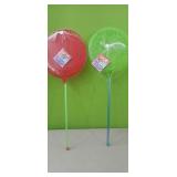(2)Big Bubble Wand with tray