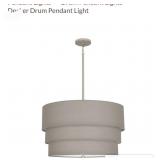 Yifi Deco Pendant Lighting Fabric Shade Modern