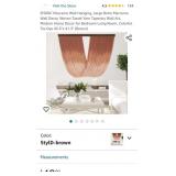 EISKBC Macrame Wall Hanging, Large Boho Macrame