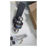 New Adjustable Trailer Hitch Ball Mount, Fits 2"