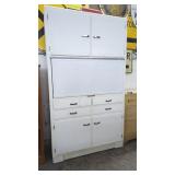 Vintage Sellers Hoosier Cabinet With Fold Down
