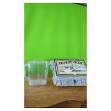 Pampered Chef Quick Pour Pitcher & Wicker Basket