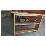 Solid Oak Wall Shelf. 28.5" w x 2