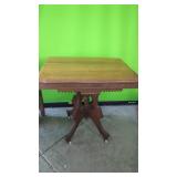 Eastlake Parlor Table 30" x 21"x 30" Tall