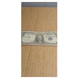 1957A  Blue Seal Silver Certificate in protective