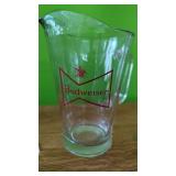 Vintage Budweiser Bowtie Beer Pitcher