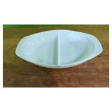 Pyrex Divided Vegetable Dish 13"