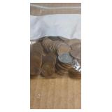 100 Mixed Dates Wheat Pennies