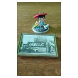 Antique coca Cola Picture & Betty Boop (Bradford