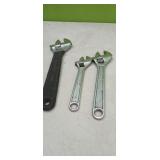 (3) Crescent Wrenches  6", 8",12"