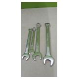 (4) AMSCO  Open/box end  wrenches