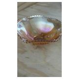 Vintage Carnival Glass Jeanette Marigold Peach