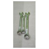 (3) Channellock Open/ box end wrenches