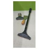 (2) Scrapers & spatula