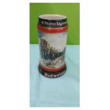 1992  Budweiser Holiday Stein " A Perfect