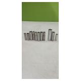 (13) Craftsman,(2)  Stanley  Deep Well Sockets.