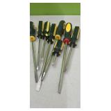 (8) Stanley  Screwdrivers