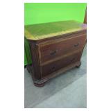 Large Collezione Europa Wood 2 Drawer File