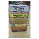 Lot of 6 Older  Cigar Boxes