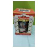 2001 Budweiser Holiday Stein " Holiday at the
