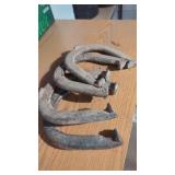 4 Steel Horseshoes