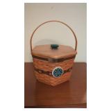 Longaberger 1997 Snowflake Basket
