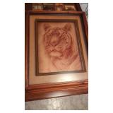 Tiger Picture 20" x 24"